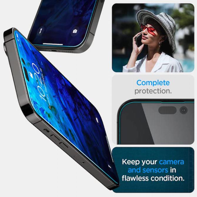Защитное стекло Spigen из закаленного стекла